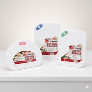 chopping board / cutting board / papan pemotong / plastic chopping board / Rectangular & Half Moon C
