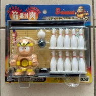 Takara Tomy Muscle Ranking B-Daman Bdaman K-05 Punch Out Bowling Set Yellow Kongou-Kun MISB NEW Japa