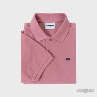 GALLOP : WRINKLE FREE WAFFLE POLO เสื้อโปโลผ้าวาฟเฟิลผู้ชาย รุ่น GP9062 Set CELLAR Color / ราคาปกติ 