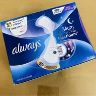ALWAYS Infinity Flex Foam Wings Overnight Sanitary Pad (34cm) 好自在液體衛生棉超長夜用 (34cm)/护舒宝 液体卫生棉 (34cm)