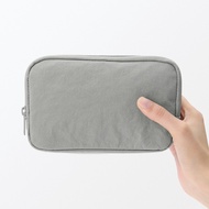 มูจิ กระเป๋าอเนกประสงค์ผ้าไนลอน - MUJI Nylon Easy Access Pouch L (18 x 11.5 x 7 cm)