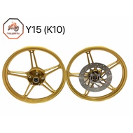 KOZI K10 SPORT RIM WHEEL 160X160.17 INCLUDE BEARING+BUSH+DISC PLATE Y15/Y16
