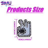 ส่งจากไทย SIMU รูปแบบใหม่ 12v 24v USB OK Gesture Light For Interface Car Expression Fun Atomosohere