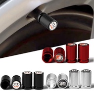 4PCS Car Metal Tire Valve Caps Wheel Tyre Stem Covers for Audi Sline A5 A6 Q3 Q5 Q7 TT Quattro S2 S3