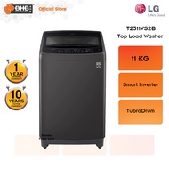 LG T2311VS2B ~11KG Top Load Washing Machine~ with Smart Inverter - T2311VS2B