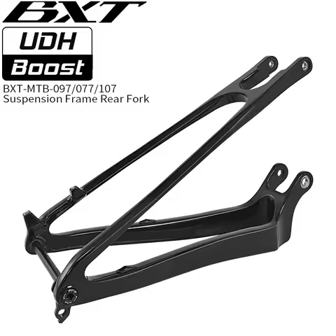 BXT Carbon Full Suspension Bicycle Rear Fork, UDH Hanger/Rear Fork Suitable for Frame Model BXT-MTB-