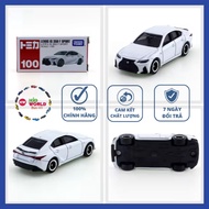 Tomica Box Lexus IS 350 F Sport model car. No.100. Scale 1:65.