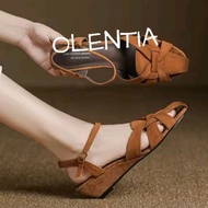 Shoes suede wedgeWanita 3cm heel WN 25