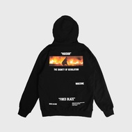 Epidemic Hoodie Pullover Hoodie 330 Gsm Maidan Black