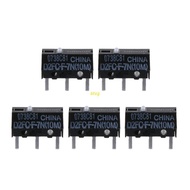 btsg 5Pcs Omron Mouse Micro Switch D2FC-F-7N (10M) for Logitech Microsoft Button
