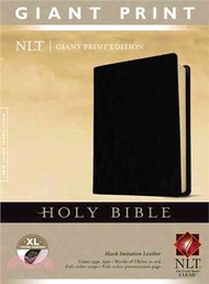Holy Bible ─ New Living Translation, Black Imitation Leather, Giant Print