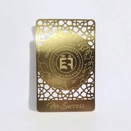 Success Talisman Gold Card