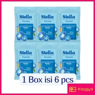 Pack of 6 STELLA BATHROOM POCKET 10g x 6 BATHROOM Fresheners