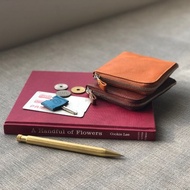 日本製【REFINE II L型拉鍊零錢包】革職人 栃木皮革 短夾 散紙包