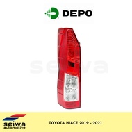 [2019 - 2021] Toyota Hiace Tail Light LH Bulb Type - Depo Auto Parts