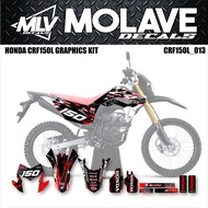Honda CRF150L Decals Set | CRF 150L | CRF150L_013