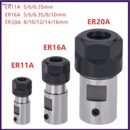 [BTGL] Motor Shaft Collet Chuck ER11 ER16 ER20 A 5-16mm Extension Rod Toolholder CNC