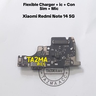 Xiaomi Redmi Note 14 5G Original Flexible Charger + ic Flexible Flexible Charger Connector XIAOMI RE