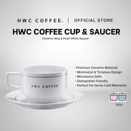 HWC Coffee Cup & Saucer (6.5oz)