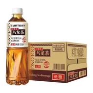 SUNTORY三得利烏龍茶（低糖）500ml*15瓶整箱無糖低糖烏龍茶飲料平行進口