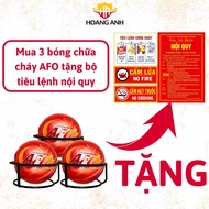 COMBO AFO fire extinguisher ball 1,3kg, free set of 4 fire protection regulations