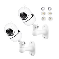 2Pcs Pemegang Monitor Bayi di Dinding Serasi untuk HelloBaby HB6560/ HB6550/ HB65/ HB40/ HB6339/ HB6