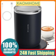 2 In 1 Self Stirring Coffee Mug 55℃/131℉Constant Temperature Cup Warmer 10W Magnetic Self Stirring C