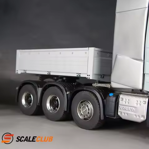 Scaleclub 1/14 Tractor 8X8 6X6 Heavy Duty Trailer Bucket Truck Model