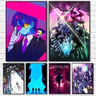 G-Game D-Deltarune Poster Canvas painting poster with prints Home bedroom living room decoration gif