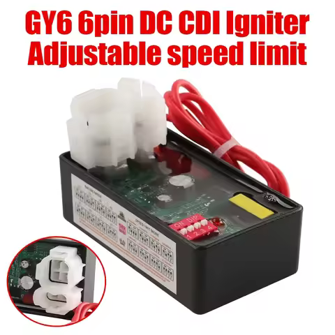 Adjustable Racing DC CDI Ignition 12000RPM with DIP GY6 TMX155 CB200 CS125 AGILITY Scooter SKUA150 G