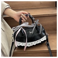 479 HYK SHOP🇲🇾 Cute Bow Lace Handbag Women Korean Style Sling Bag Small Crossbody Beg Tangan Perempu