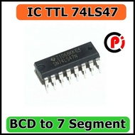 IC DIP 7447 74LS47 Bcd to 7 Segment TTL