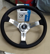 วงพวงมาลัยแต่ง ND. วง 14 นิ้ว ก้านยก 0.1 นิ้ว พร้อมคอตรงรุ่น ระบุรุ่นรถทักแชทได้เลยจ้า