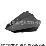 For YAMAHA MT-03 MT03 MT 03 2020-2022 MT-25 MT25 MT 25 Motorcycle Windshield Windscreen Aluminum Kit Deflector Accessories