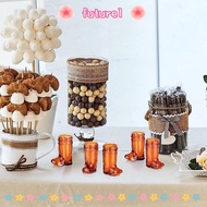 FUTUREE 10Pcs Western Cowboy Glasses, Plastic 1 Oz Mini Cowboy Boot Glasses,  Transparent Shot Glass