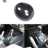 <hund> 1x Carbon Fiber Color Gear Shift Knob Head Trim Cover For  Civic 2006-2011
