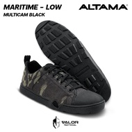 Altama - Maritime Low Wide  [Multicam Black] รองเท้ายุทธวิธี ข้อสั้น รองเท้าผ้าใบผู้ชาย มีรูระบายน้ำ