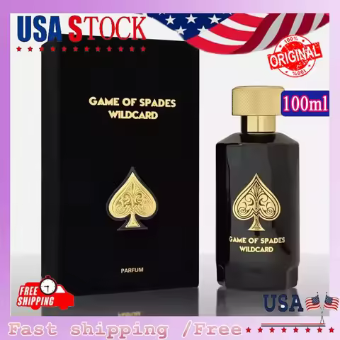 100ml Jo Milano Paris Game of Spades Wildcard Eau De Parfum Spray for Unisex Original Perfume Lastin
