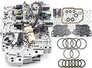 1set 4F27E Transmission Valve Body with Harness & 4 Speed Transmission Rebuild Kit Replacement for F