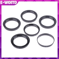 E-WOITD 4pcs Car Plastic Wheel Hub Centric Rings Center Bore 66.6-57.1 67.1-60.1 67.1-66.1 73.1-56.1