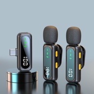 Hot Sale.Hot-selling Magnetic Wireless Lavalier Microphone J21Outdoor Bluetooth Live Streaming Noise