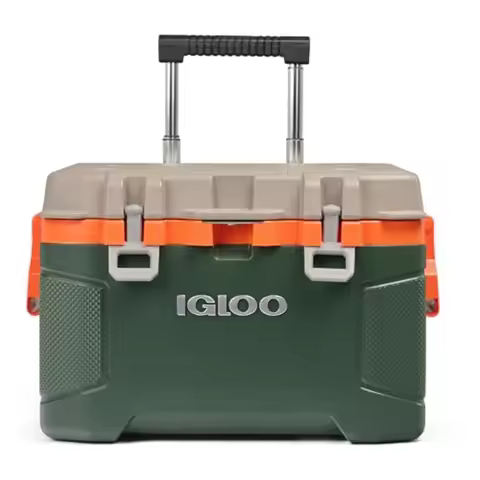 Trailmate 52Qt Wheeled Cooler, Insulated Hard Shell Ice Chest, Sportsman