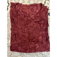 Sherina Tie Dye Dress in Maroon || By Camellia Boutique 99