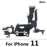 สำหรับ iPhone 11 Pro 11Pro USB สูงสุดชาร์จพอร์ตไมโครโฟนแท่นวางบอร์ดเชื่อมต่อสายเคเบิลงอได้ซ่อม