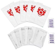 12Pcs Vacuum Cleaner Filter For Miele Compact C1 C2 Series FJM Type Fresheners Vacuum Cleaner Bag