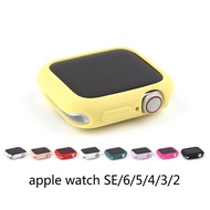 Candy Color Soft Silicone iWatch Protective Case For iWatch 1/2/3/4/5 Soft Silicone Case Iwatch 38/40/42/44 Mm Candy Color Half Bag Accessories Tide