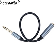 CARNATIOGV 1/4 Inch Male to Female Cable,  Gold Plated PVC Sheath Extension Cable, Durable Balanced 