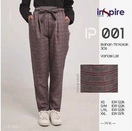 Gallery Nibras Haya Moslemwear Ip 001 Celana Bahan Bermotif Ukuran Remaja Dewasa by Nibras Branded B