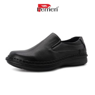 Perrieri Men Formal Loafers & Boat Shoes Black Shoes Dress Shoes - Black