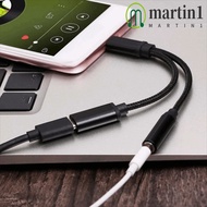 MARTIN1 Audio Cables Audio Adapter Accessories 2 In 1 Aux Cable Type C to 3.5mm 3.5mm Jack Usb C Cab